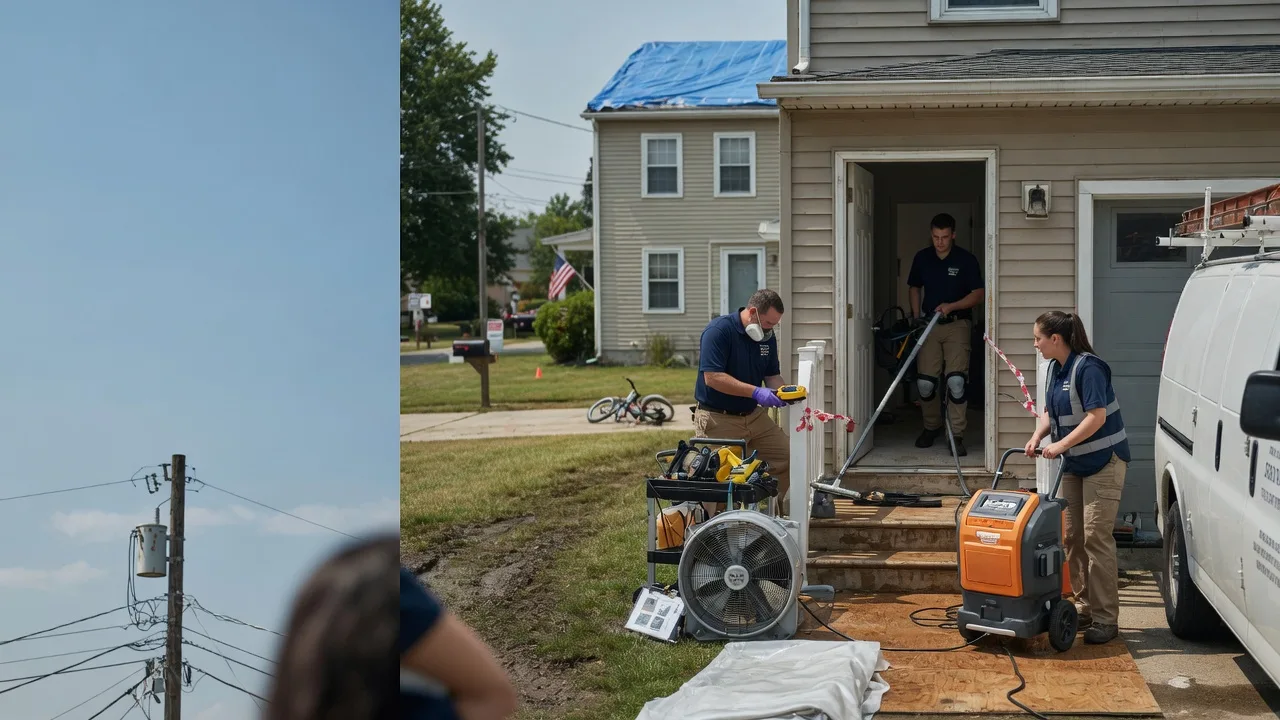 Water Damage Repair in Cedar, KS near me